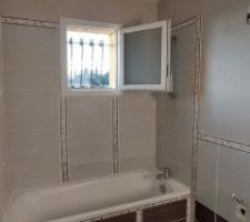 Salle de bain avant le début des travaux