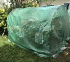 Des serres de jardin pour le stockage pendant les travaux, Une très mauvaise idée !