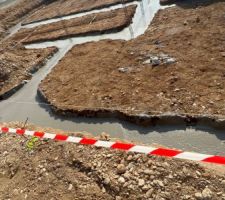 Coulage béton pour la fondation