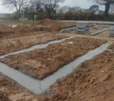 D&eacute;but du terrassement