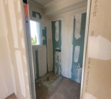 Placo salle d eau cadette