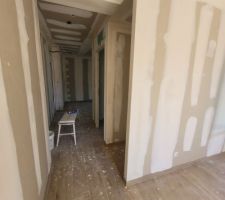 Bandes placo suite parentale