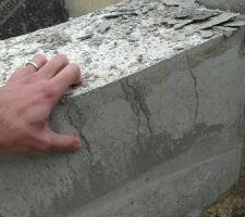Longrines décoffrées