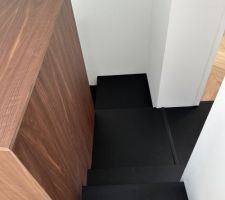 Habillage de l'escalier