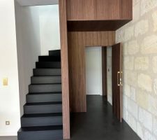 Habillage de l'escalier