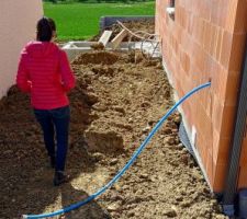 Suite du rajout de terre