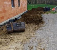 Suite du rajout de terre