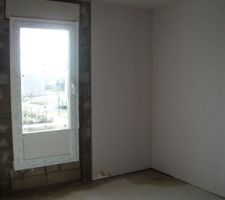 La fameuse fenêtre qui va être de 30 cm plus bas