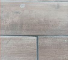 Carreaux pas de niveau et joints pas régulié
