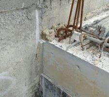 Pose des poutres/entrevous