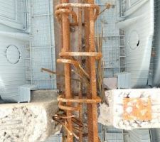 Pose des poutres/entrevous