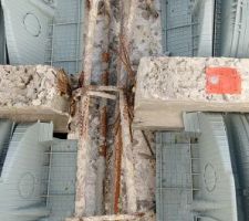 Pose des poutres/entrevous