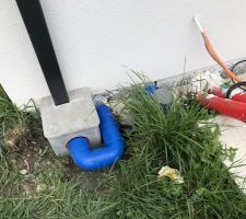 Raccordement eaux pluviales