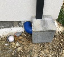 Raccordement eaux pluviales