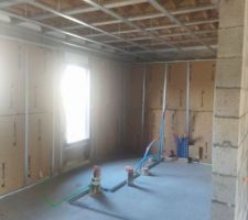 Isolation buanderie et petite salle d'eau