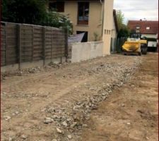 Terrain Tout Propre et pr&egrave;s pour la suite des &eacute;v&eacute;nements