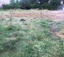 Terrain Tout Propre et pr&egrave;s pour la suite des &eacute;v&eacute;nements