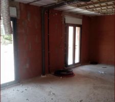 Divers travaux avant passage du plaquiste