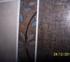 Vu gros plan carrelage sdb haut