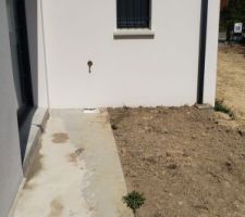 4 ème ragréage de la terrasse...