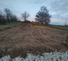 Le commencement du chantier