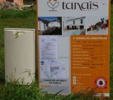 Panneau / Permis de construire