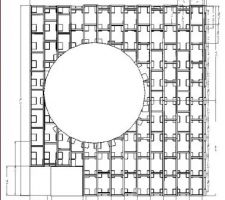 Plan de la terrasse en bois lambourdes