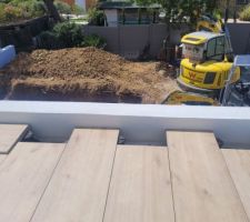 Dalles sur plots terrasse étage