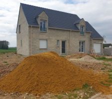 Livraison de 10T de sablon