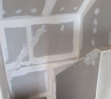 Finition du plâtrier