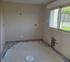 Peinture dans la cuisine