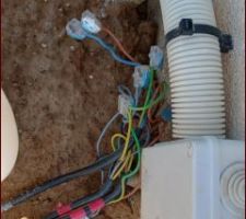 C&acirc;ble pour la pompe &agrave; chaleur