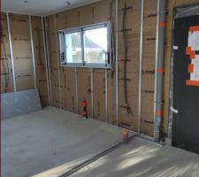 D&eacute;but de l'isolation