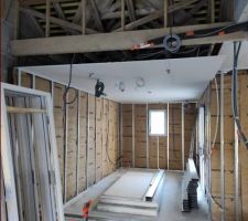 Isolation - vue depuis garage