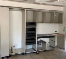 Montage cuisine ouverte Schmidt