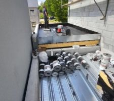 Etanchéité des toits plats.