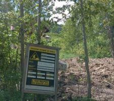 Affichage du permis de construire le 27 mais 2023 dans son environnement proche