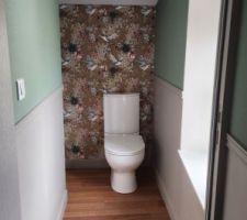 Mise en place du WC.