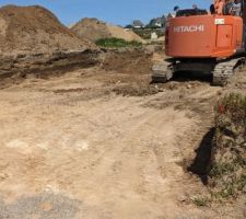 Début des travaux de terrassement ce jour