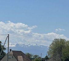 Petite vue sur les Pyrénées