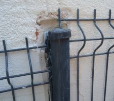 Finitions remontage bizarre d'une grille