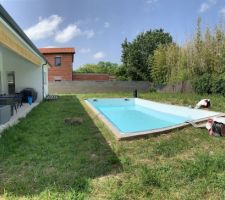 Remplissage de la piscine