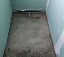 Coulage bac a douche