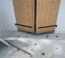 Volets après nettoyage MCA