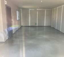 Chape coulée, chapiste très sympathique.