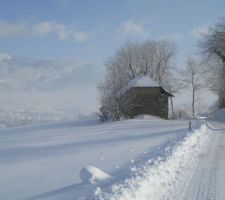 Les environs sous la neige