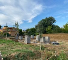 Coulage des fondations