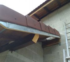Zinguerie avancée des garages