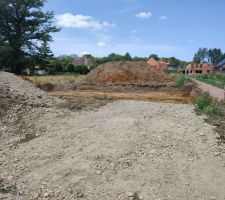 R&eacute;alisation du chemin d'acc&egrave;s par prestataires villadeale