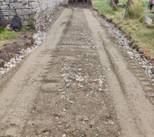 Chemin d'accès en cours